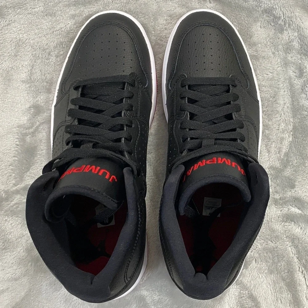 Jordan Access Basketball Training Shoes Mens 10 Black Red White Athletic Casual